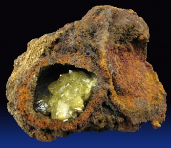 Adamite on Limonite from Ojuela Mine, Mapimi, Durango, Mexico [db_pics/pics/adamite5d.jpg]