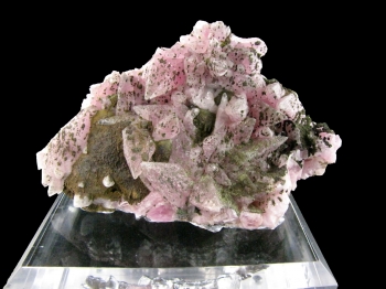 Calcite Var. Cobaltian w/ Kolwezite from Mupine Mine, Kolwezi, Katanga Copper Crescent, Katanga (Shaba), Democratic Republic of Congo (ZaÃ¯re) [db_pics/pics/calcite7a.jpg]