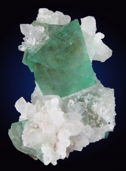 Fluorite with Quartz from Riemvasmaak, Kakamas Dist. Northern Cape Prov., South Africa [db_pics/pics/fluorite10c.jpg]