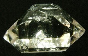 Quartz, var. Herkimer Diamond from Herkimer Diamond Mine, Middleville, New York [db_pics/pics/herkimer1b.jpg]