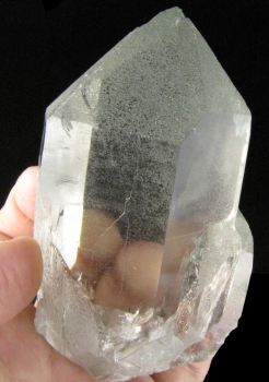 Quartz with Chlorite inclusions from St. Gotthard, Kanton Uri, Switzerland [db_pics/pics/quartz23c.jpg]