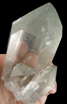 Quartz with Chlorite inclusions from St. Gotthard, Kanton Uri, Switzerland [db_pics/pics/quartz23d.jpg]
