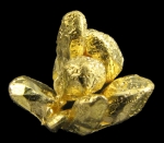 Gold crystal from Venezuela
