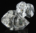 Quartz, var. Herkimer Diamond from Ace of Diamonds Mine, Herkimer County,  New York [HERKIMER6]