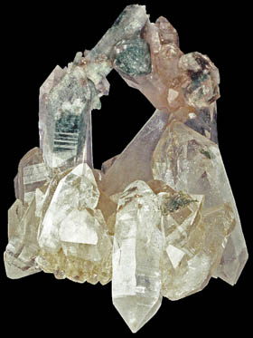 Quartz with Chlorite incl.