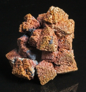 Copper pseudomorphs after cuprite w/ Silver from Rubtsovsky Mine, Altai Krai, Siberia, Russia [db_pics/pics/copper11b.jpg]
