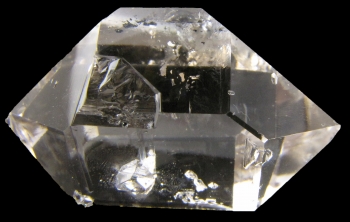 Quartz, var. Herkimer Diamond from Herkimer Diamond Mine, Middleville, New York [db_pics/pics/herkimer1a.jpg]