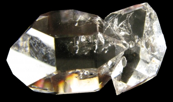 Quartz, var. Herkimer Diamond from Ace of Diamonds Mine, Herkimer County,  New York [db_pics/pics/herkimer4d.jpg]