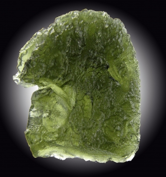 Moldavite from Chlum, Moldau River valley, Czech Republic [db_pics/pics/moldavite6a.jpg]