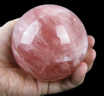 Quartz Var. Rose Quartz sphere from Minas Gerais, Brazil [db_pics/pics/quartz35b.jpg]