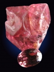 Spinel (rough and cut) from Mogok, Sagaing District, Mandalay Division, Burma (Myanmar) [SPINEL4]